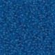 Miyuki delica beads 15/0 - Matted transparent capri blue DBS-768